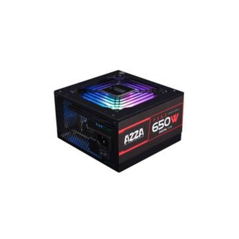 AZZA PSAZ-650W ARGB Strømforsyning 650 Watt AZZA PSAZ-650W ARGB Strømforsyning 650 Watt